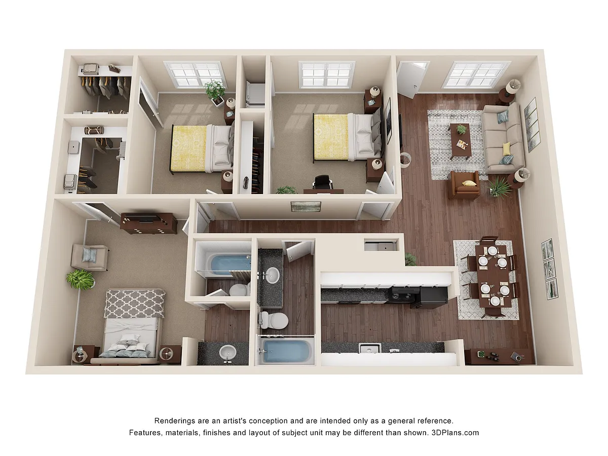 Floor plan C1