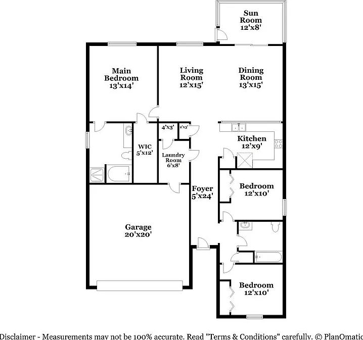 3 bed, 2.0 bath, 1503 sqft, $1,915 — Photo 2
