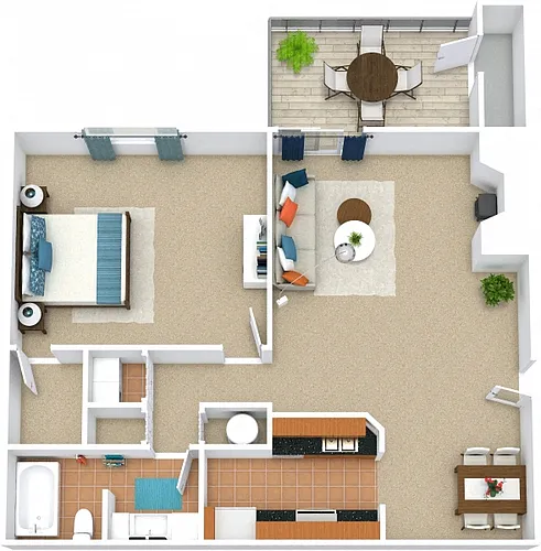 Floor plan Clover