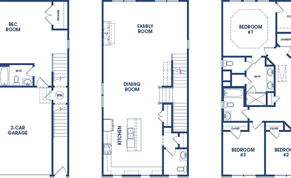 Chadwick II Plan The Row Townhomes Atlanta GA 30329 Zillow