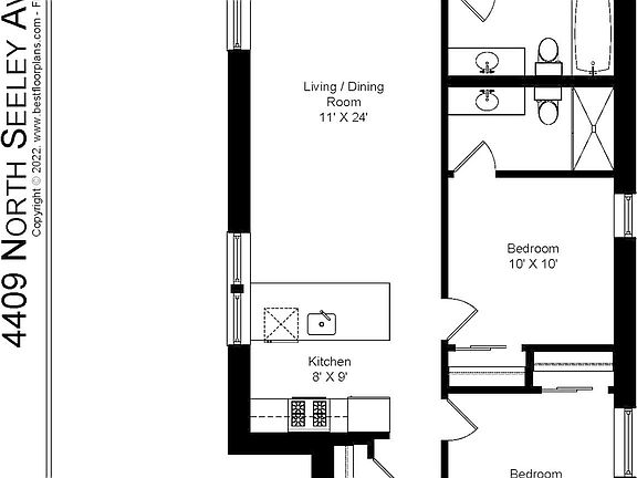 4th image of 4428 N Seeley Ave #2N