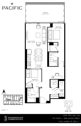 Floor plan 2 Bed 2.5 Bath 2 Bed 2.5 Bath 2