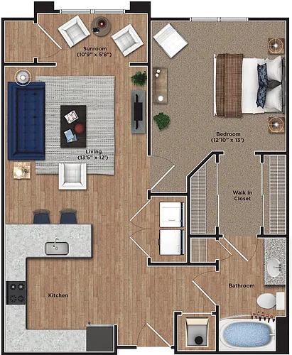 Floor plan 1Ac