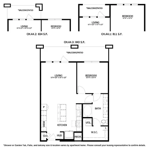 Floor plan CH_A4