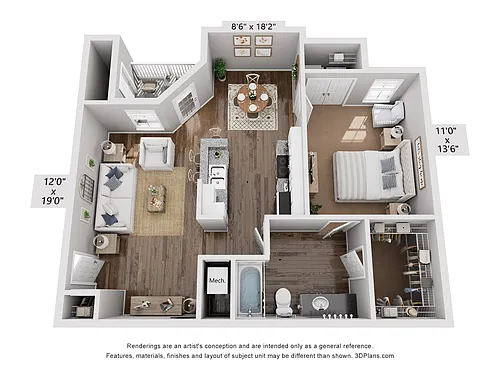 Floor plan 11BD