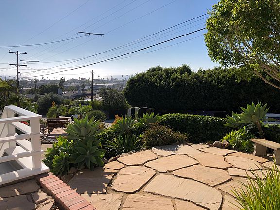 Large Front Patio with Ocean & Village Views