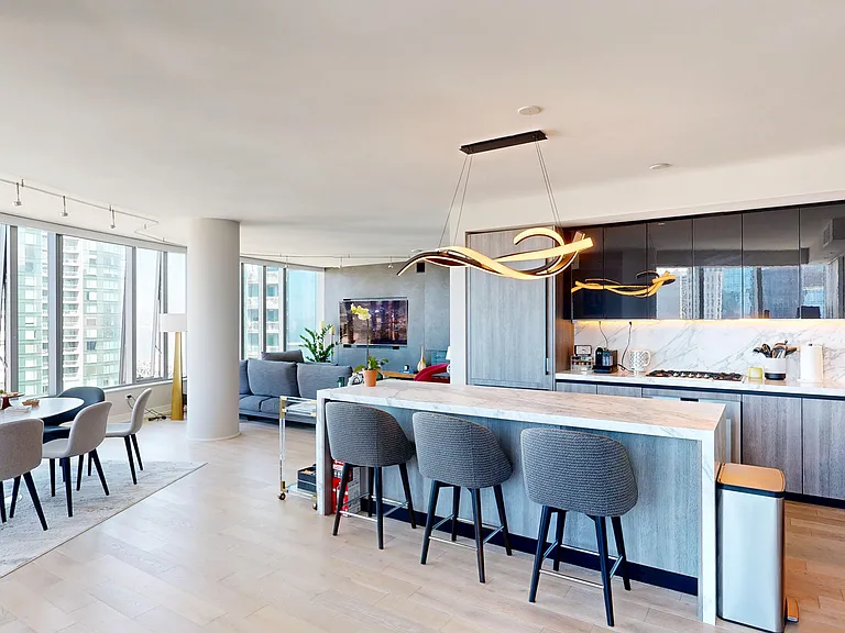 The Great Room - Kitchen, Dining and Living Room