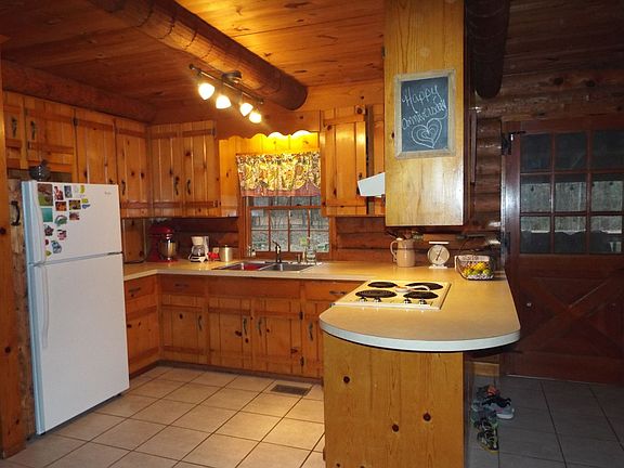 Kitchen open to Living Rm