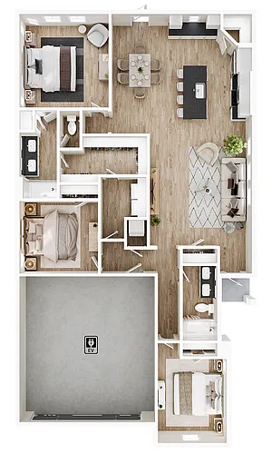 Floor plan The Meadow