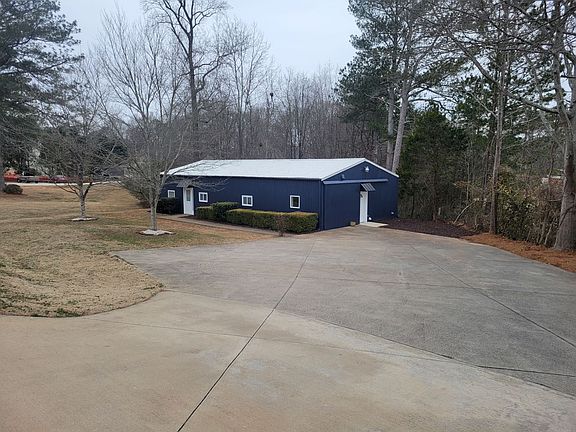 Large driveway