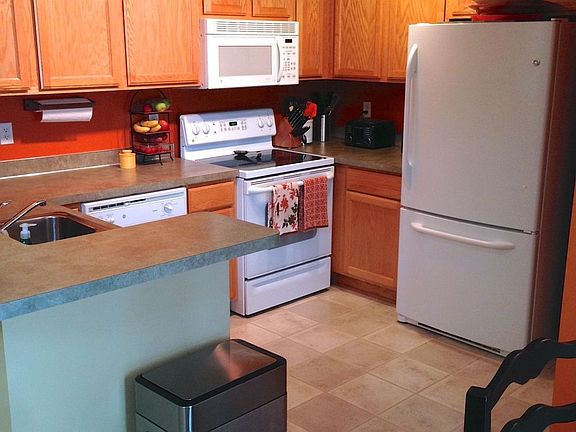 Kitchen from dining area