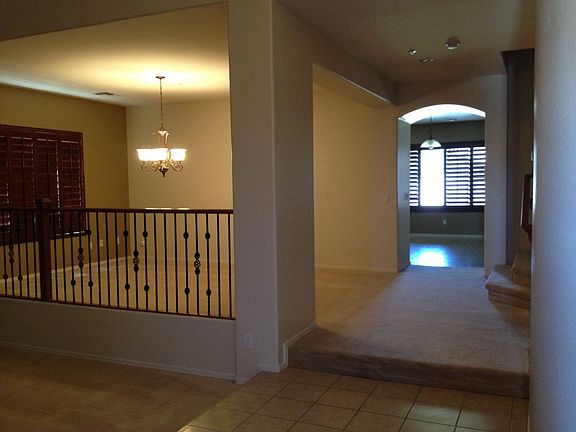 Dining room, walkway into kitchen