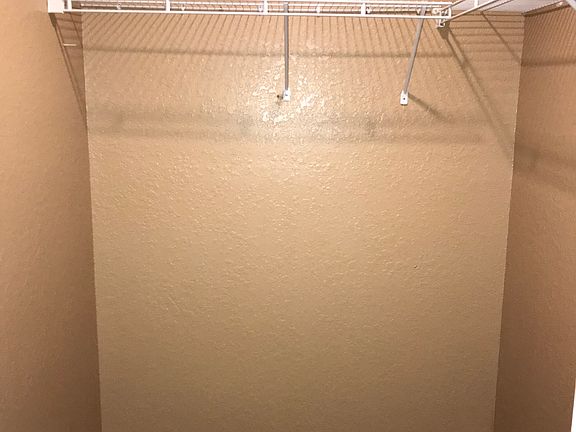 One of two master closets