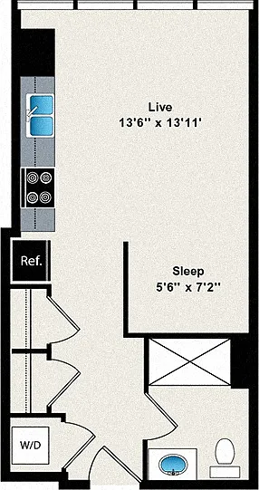 Floor plan S2 - 504