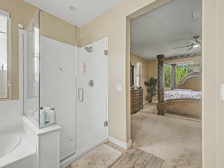 Master Bathroom with Shower and Tub