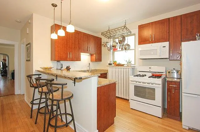 Large kitchen with all the conveniences