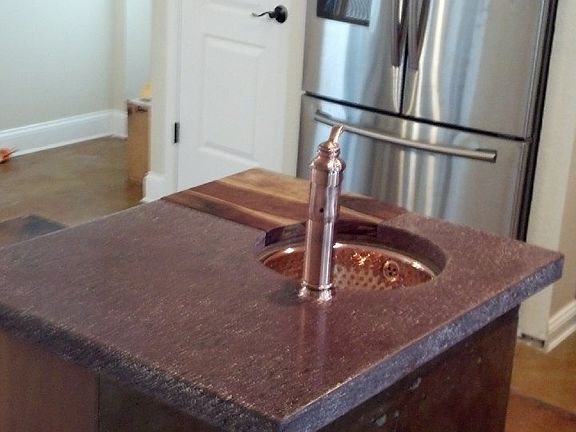 Island sink & copper sink