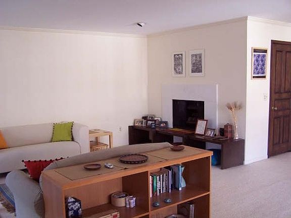 Living Room With Fireplace