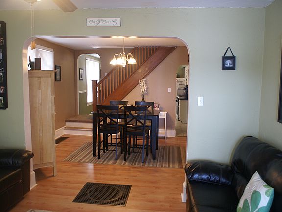 Living room into Dining Room