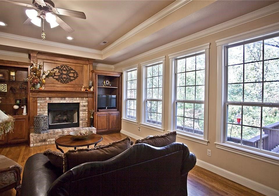 View from upper family room.