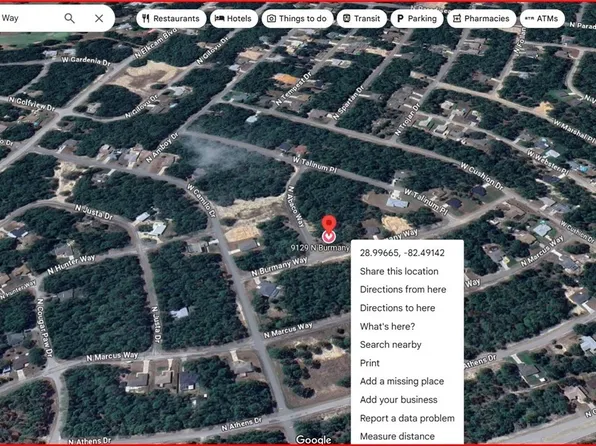 9129 N Burmany Way, Citrus Springs, FL 34433