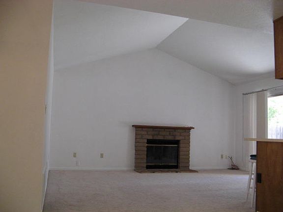 Family room with fireplace