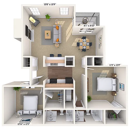 Floor plan The Arlington