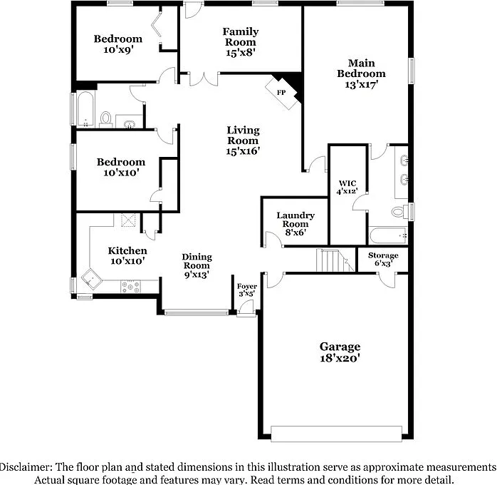 4 bed, 3.0 bath, 2392 sqft, $2,315 — Photo 2