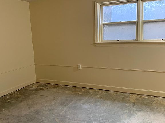 Bedroom with new carpet being installed next week