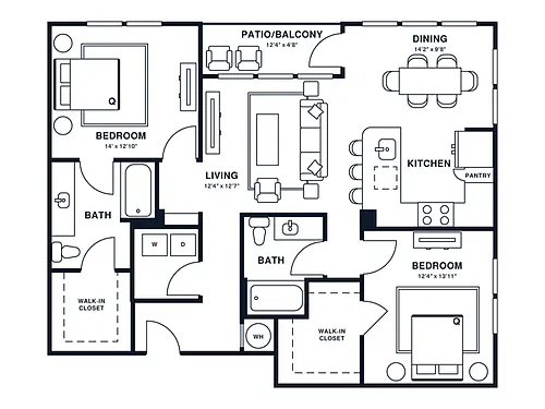 Floor plan B7