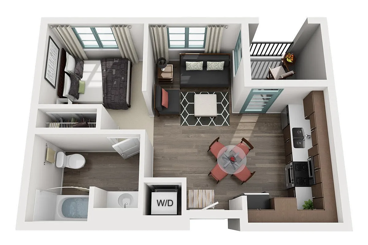 Floor plan A1