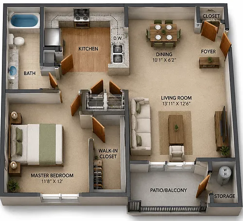 Floor plan Canyon