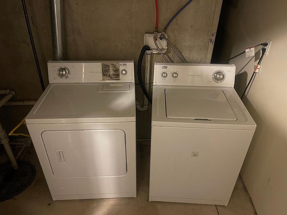 Washer and dryer