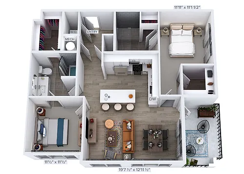 Floor plan B2