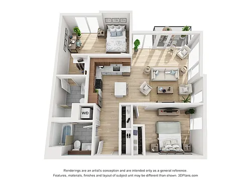 Floor plan B2D