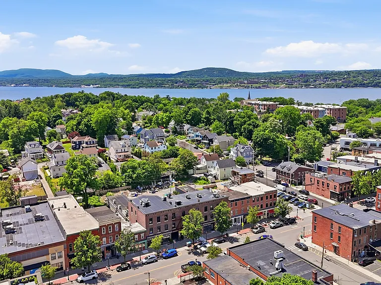 Aerial View of Beacon, NY