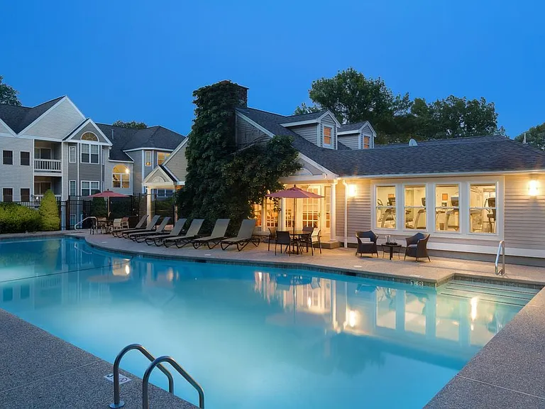 Swimming pool with sundeck