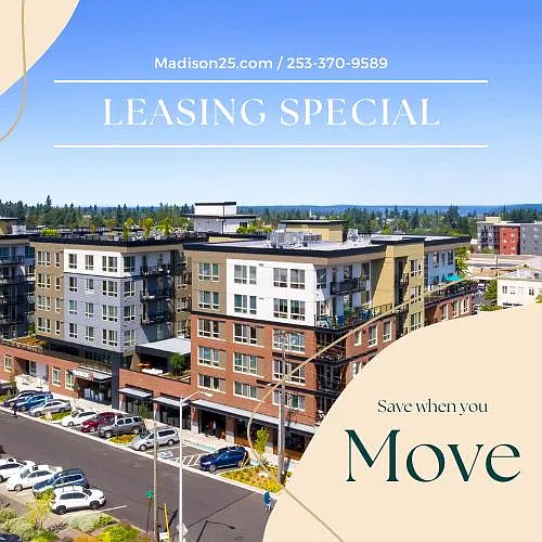 Move in special on select units* Call for details