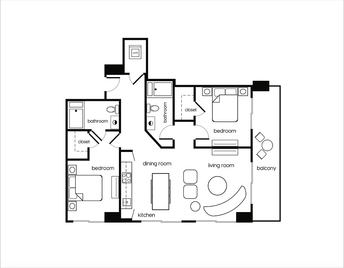 Floor plan B4