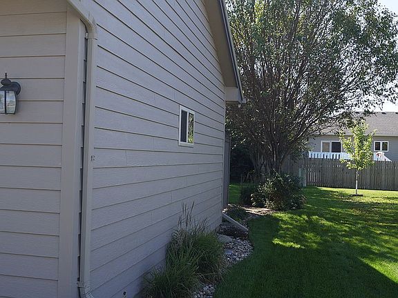west side of house