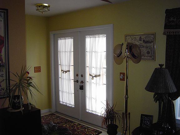French door entry