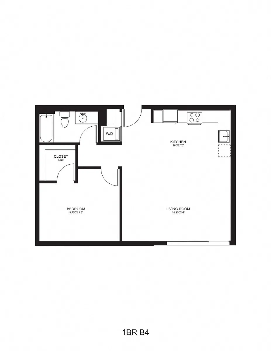 Floor plan B4