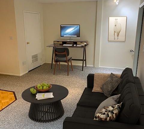 Living Room and Hallway - Virtual Staged