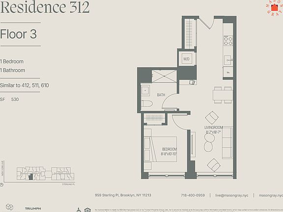 2nd image of 955 Sterling Pl #610