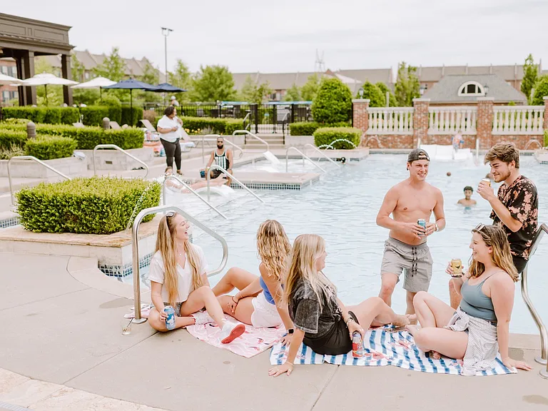 Resort inspired pool