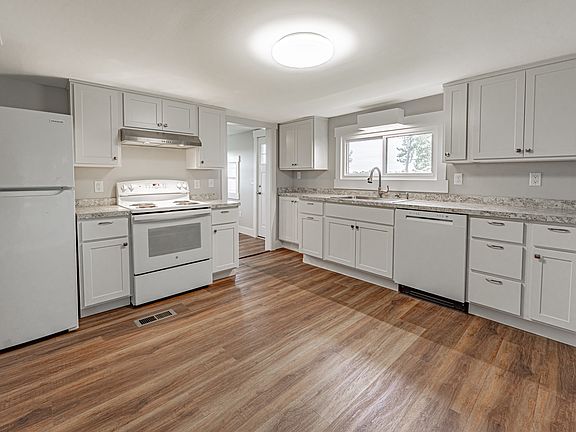 New white soft close cabinets