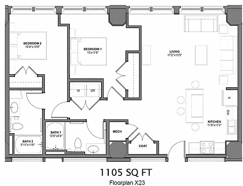 Floor plan II-F6