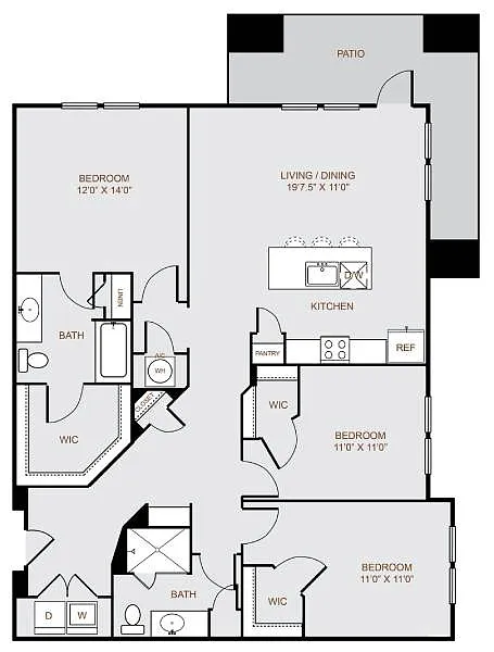 Floor plan C1