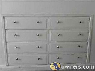 Built in dresser upstairs bedrooms