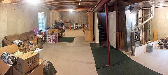 Basement from South Corner